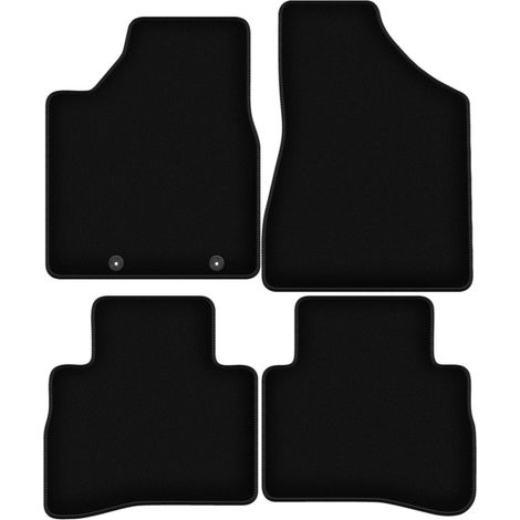 Tapis de sol basiques en velours noir pour : Nissan Murano Z50 SUV (2003-2008) (1/5)