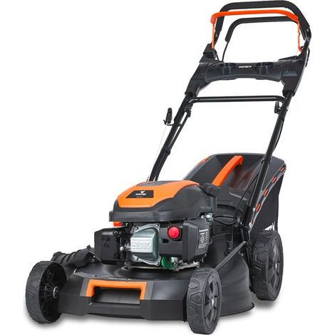 Tondeuse thermique autotractée démarrage électrique 51cm 170cm3 - FUXTEC FX-RM5170eS - 60 L Easy Clean