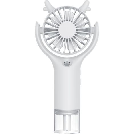 Tragbarer 2-in-1-Nebelventilator: Kühlt und befeuchtet die Luft, 3 Geschwindigkeitsstufen, integrierter Akku, leicht, ideal für Camping, Reisen, Büro und Outdoor-Aktivitäten – KZQ (1/3)