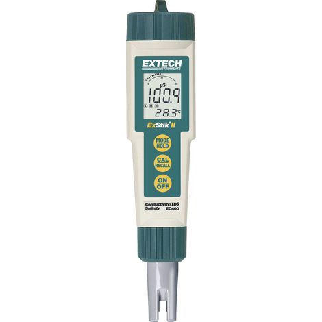 Extech EC400 Kombi-Messgerät Gelöste Teilchen (TDS), Leitfähigkeit, Salinität, Temperatur