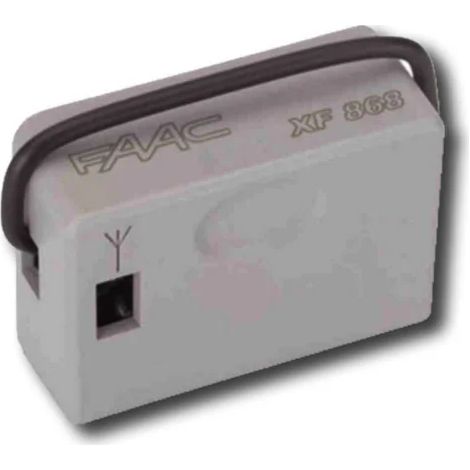 FAAC XF 868 XF868 787832 Ricevente Ricevitore Modulo Innesto 3PIN Frequenza Mhz