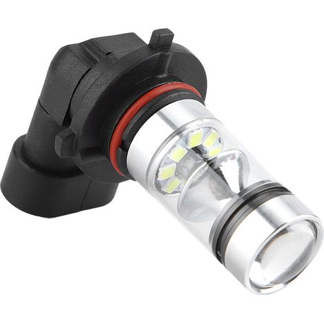Lot de 2 ampoules LED blanches 9005/H10 100 W 6000 K pour phares, feux de brouillard et feux de jour de voiture (1/5)