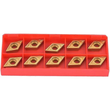 10 Stück DCMT11T304-HM YBC251 DCMT32.51-HM CNC-Hartmetall-Wendeschneidplatten für Drehmaschinen (1/4)