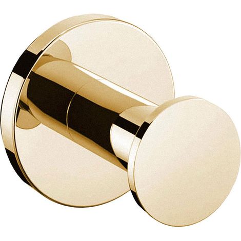 COSMIC Towel hook, Glossy gold PVD, ARCHITECT S+ Collection