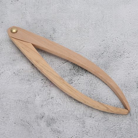 Calibre en bois, outil de mesure de distance et de positionnement, outils de poterie pour la mesure de la céramique, calibre en bois de 10 pouces (1/5)