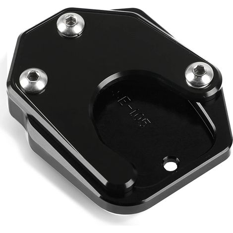 (noir) Compatible avec les modèles Honda CBR650R, CB300R, CB500R, CBR650F, CBR600RR et CB150R : béquille latérale, extension et support maxpower (1/4)