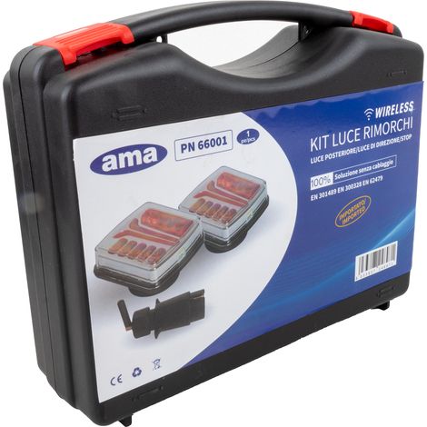 Kit luci rimorchio a LED magnetico e senza fili (1/5)