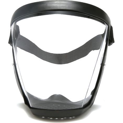 Super protective mask - Full face mask, durable transparent mask, clear mask, reusable anti-fog HD mask - Anti-fog and windproof tech goggles for adults, for men and women N (1/4)