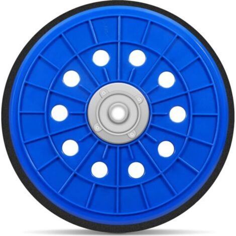 Plateau de ponçage 225mm M14 – Design à 10 trous pour dépoussiérage – Pour ponceuse girafe et plafond – Fabriqué en pp durable (1/5)