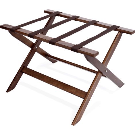 Support à bagages en Bambou aspect bois L 670 mm l 455 mm H 415 mm - Was Germany