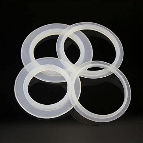 Lot de 10 joints toriques de lavabo 43,5 x 28,5 mm, joint de rechange pour bouchon à clic, joint à lèvre en caoutchouc (1/5)