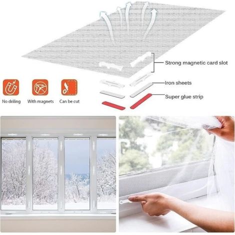 12Pcs Aimants pour Fixer Moustiquaires, Aimant Puissant pour Moustiquaire Fenetre, Clips Moustiquaire Porte Fenetre, Pas Perçage