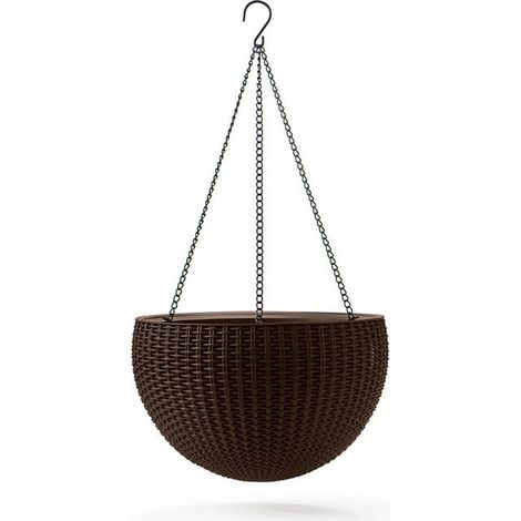 DONICZKA WISZĄCA KETER RATTAN 8.6L - BRĄZ - KT 92 4567