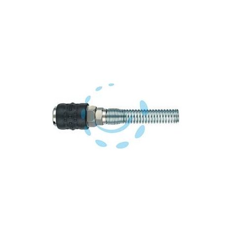 RUBINETTO RAPIDO UNIVERSALE CON MOLLA - per tubo ø mm.6X8 art.64/MF1