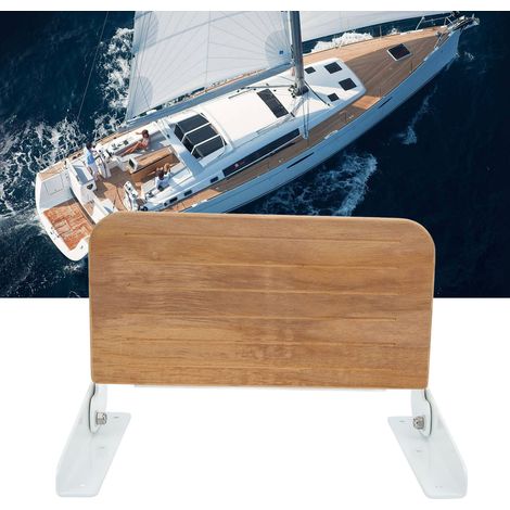 Accessoires de quincaillerie pour camping-car en bois de teck et alliage d'aluminium peint en blanc pour pédalo pliable (9599AAW) (1/5)