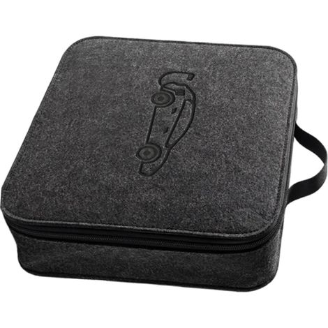 Sac Chargeur VE,Rangement intempéries en Feutre pour câble de Recharge de véhicule - Sac pour câble de Charge EV pour Camion Automobile berline Pickup adaptateurs et Outils Accessoires (1/5)