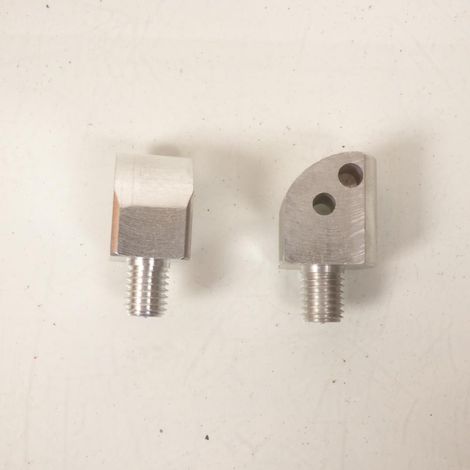 Fußrastenkappe mad für Auto yamaha 125 1993 bis 2000 ya09 neu (1/2)