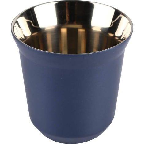 Kaffeetasse, Espressotasse, Edelstahl, doppelwandig, thermisch