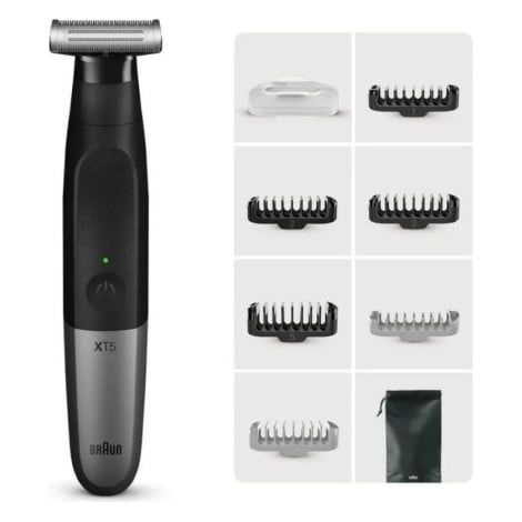 Afeitadora Braun Wet and Dry Serie X XT5200/ con Batería/ 6 Accesorios