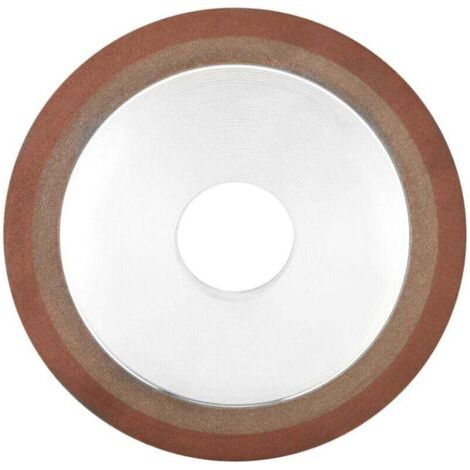 125mm OD, 32mm ID Resin Bond Diamond Grinding Wheel, Abrasive Grinding Wheel Sharpening Diamond Wheel, for Grinding, Polishing Hard Steel, Stone (1/4)