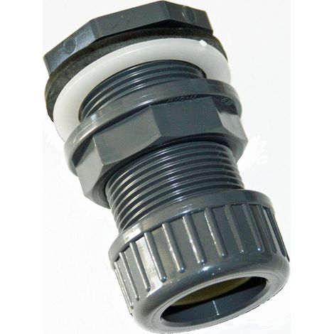 ø 32 mm Pvc pasamuros + tuerca de apriete (1/5)