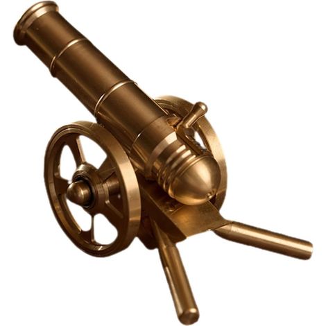 le D coratif Vintage Laiton Statue Artisanale Stable (1/5)