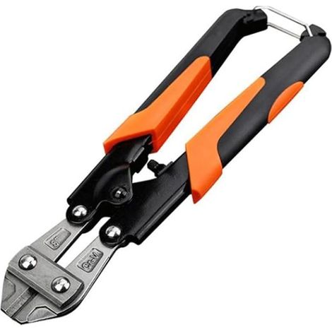 Coupe-boulons en acier de 20 cm, pince coupante pour tiges en acier, outils à main, outils de sertissage, outils multifonctions de coupe (1/5)