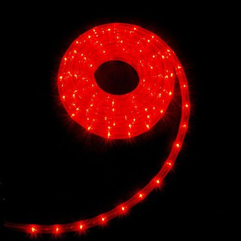 TrendLine LED Lichtschlauch 25m rot Lichterkette Leuchten Dekoration (1/2)