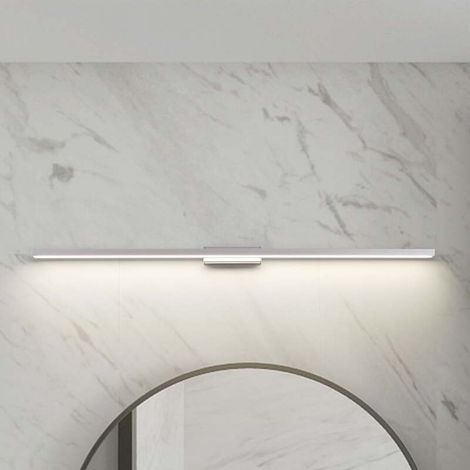 [GEBRAUCHT] B-Ware Lindby LED-Badleuchte Spiegellicht Alenia Aluminium 120cm IP44 grau (1/2)