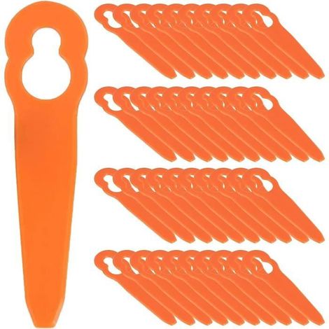 Ersatz-Kunststoffmesser für STIHL PolyCut 2-2 und PolyCut 3-2 Freischneider – 100 Stück