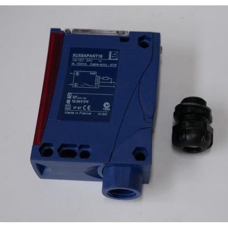 Détecteur photo-électrique polarisé de proximité portée 2.1M 24V 100A max 250Hz sortie PNP 1F IP67 OsiSense XU SCHNEIDER