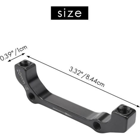 Disc Adaptateur de Etrier Frein Is / Post 180Mm Arrière 160Mm pour (1/4)