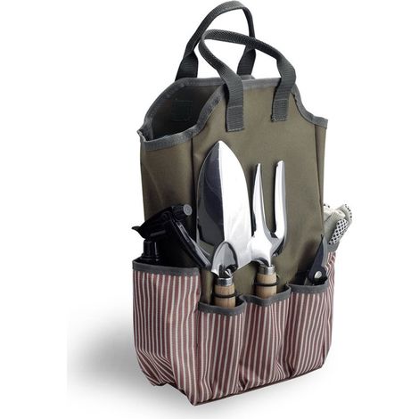 Bolsa para herramientas de jardín – Tejido Oxford, con asa, para hombre y mujer, jardín y exteriores. (1/3)