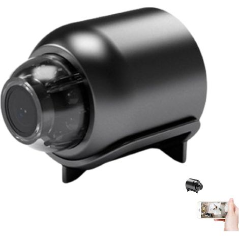 Caméra De Surveillance - Wifi 1080P - Vision Nocturne 10 M - Détection De Mouvement - Alimentation Externe - Noir - Unité (1/5)