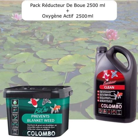 Pack Réducteur De Boue, 2500 ML + 1 Oxygène Actif, 2500 ml Pour Bassins De 125000L (1/5)