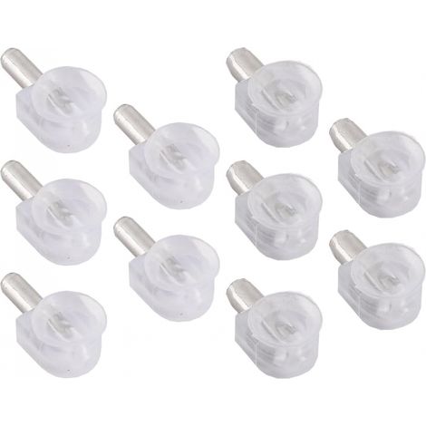 10 Chevilles Supports Étagère L Bois Verre (1/5)