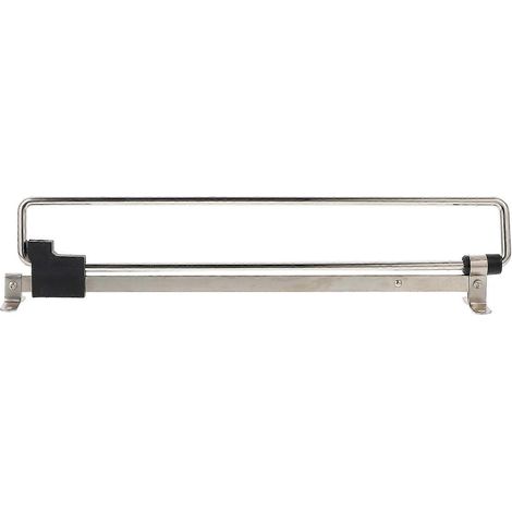 1 Ensemble de tringle à vêtements pratique pour la maison, porte-vêtements multifonctionnel-50.00X5.50X4.00CM-Silver