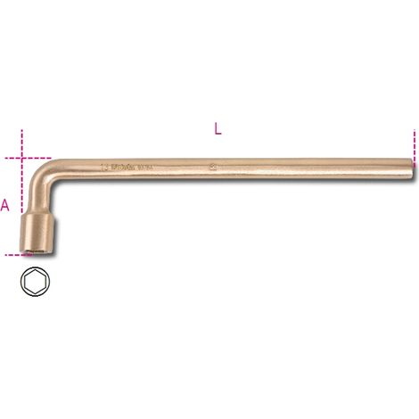 Chiave a pipa antiscintilla beta 937ba - 27