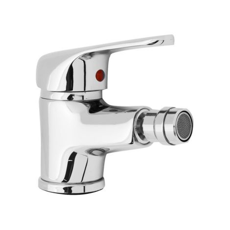 Mitigeur monocommande pour bidet HydrAll Ines en laiton chrome' avec cartouche 40 mm