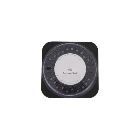 Roth .022 Keramik-Kieferorthopädiebrackets mit Haken, Dentalbedarf für Kieferorthopäden. (1/5)