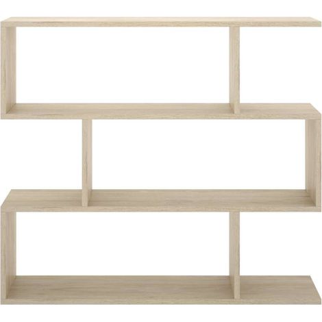 Estantería baja Ibros en roble natural 96 cm(alto)110 cm(ancho)25 cm(fondo). . (1/3)