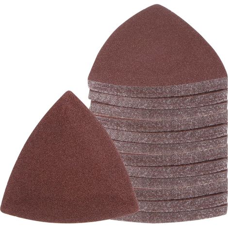 120Pcs Papier de Verre pour Ponceuse à Souris 120 Grains 3-1/8" (1/5)