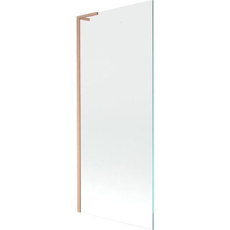 Mexen Next L mampara de baño 1 hoja 80 x 150 cm, transparente, cobre cepillado - 895-080-000-03-00-65 (1/5)