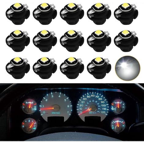 Ampoules LED blanches pour tableau de bord et compteur de vitesse des camionnettes Dodge Ram 1500, 2500 et 3500 (2002-2006). (1/5)