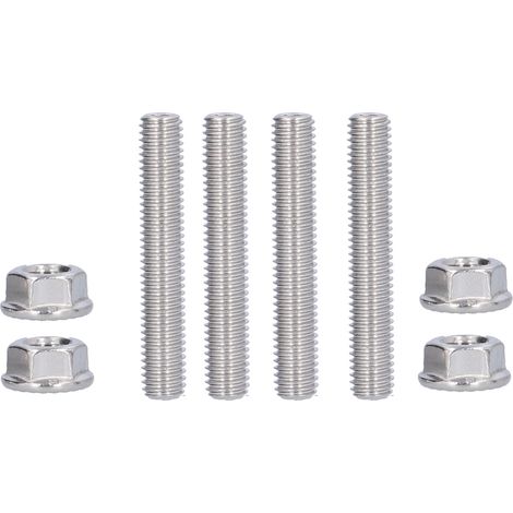 Kit d'écrous de goujon de collecteur d'échappement N811313S431 pour moteurs Ford V8 4,6 L et 5,4 L, fabriqué en acier inoxydable 304. (1/5)
