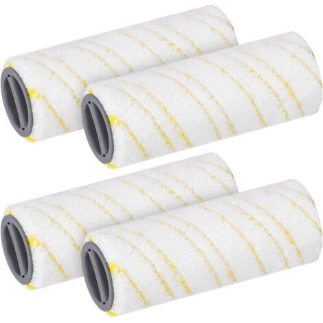 Brosse rotative de rechange, compatible avec les nettoyeurs de sols électriques Karcher FC3D et FC5, pièces détachées et accessoires pour la brosse principale en microfibre, brosse d'origine pour aspi (1/4)