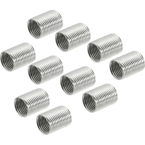 Filetage Réduction Écrous Insert M12 Mâle à M10 Femelle Adaptateurs 15mm Long Tuyau Raccord Conversion Manche Réducteur Paquet 10 (1/5)
