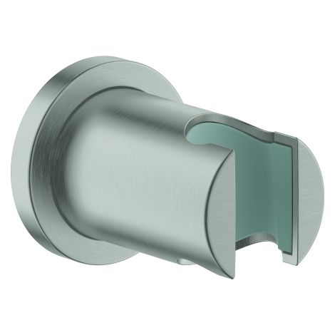 Wandbrausehalter für Grohe Rainshower – nicht verstellbar – mit runder Rosette – GROHE StarLight Oberfläche – 27074DC0 (1/3)