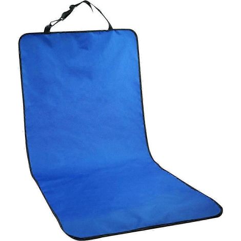 Housse de siège avant pour chien, protection de siège Oxford, accessoires de voyage, dos antidérapant, housse de siège pour animaux de compagnie, housse de siège pour chien et chat-Blue