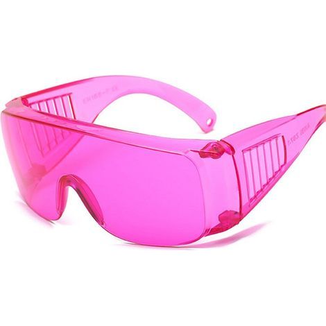 Schutzbrille, Laserschutzbrille, Schutzbrille, Laserschutzbrille, zum Augenschutz, Brillenfilter (transparentes Pulver) (1/5)